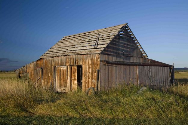 Old Barn In Morning Light. Photo by Dave Bell.