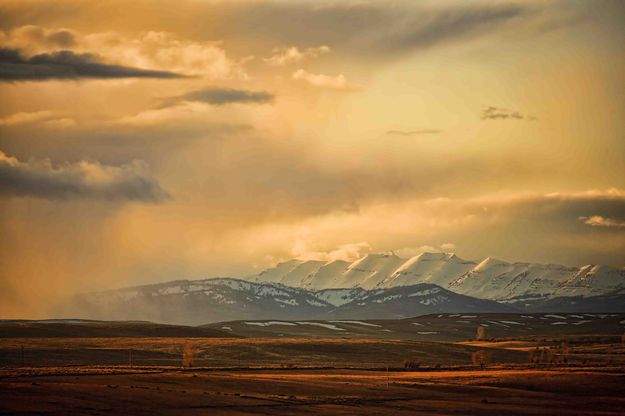 Sawtooth Sundown. Photo by Dave Bell.