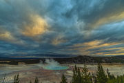 Grand At Grand Prismatic Spring. Photo by Dave Bell.