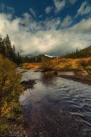 Easy Flowing Cottonwood Creek. Photo by Dave Bell.