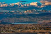 Pinedale Sunset From Stewarts Point. Photo by Dave Bell.