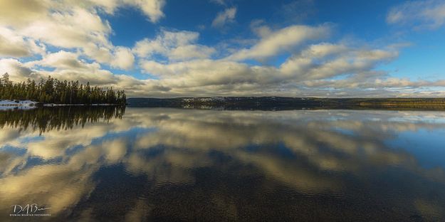 Lewis Lake Reflections. Photo by Dave Bell.