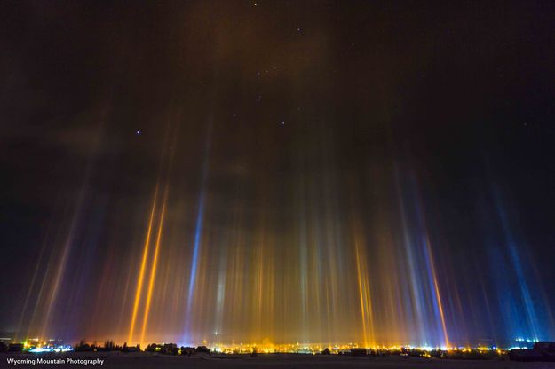 Pillars Around Midnight. Photo by Dave Bell.