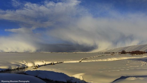 Departing Snow Squalls. Photo by Dave Bell.