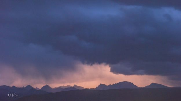 Lightning Silhouette. Photo by Dave Bell.