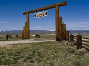 Boot Jack Ranch Entry Gate. Photo by Dave Bell.