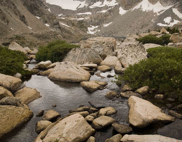 Macon Lake Outlet. Photo by Dave Bell.