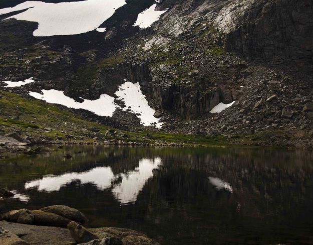 Macon Lake Reflections. Photo by Dave Bell.