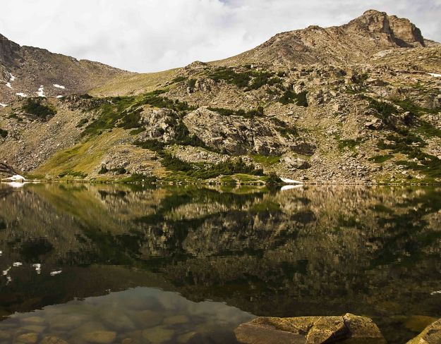 Macon Lake Reflection. Photo by Dave Bell.