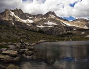 Fishing Baptiste Lake. Photo by Dave Bell.