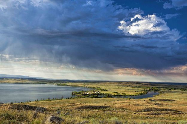 Early Morning T-Storm. Photo by Dave Bell.