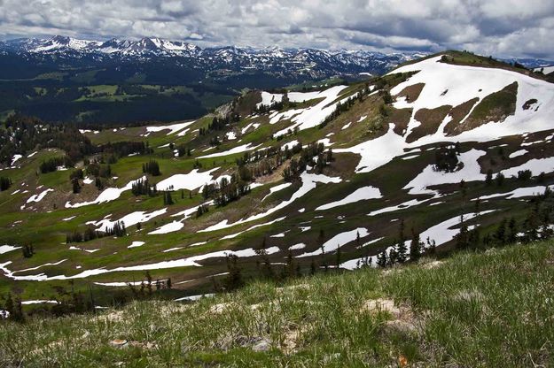 View Toward Mount McDougal--Upper Left. Photo by Dave Bell.