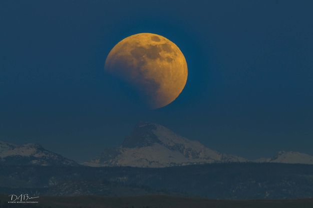 Missing Part Of The Moon. Photo by Dave Bell.