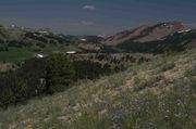 View North Into Wyoming Range. Photo by Dave Bell.