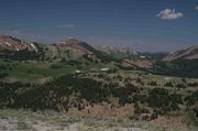 Looking North From Ridge 10,177 Above Lunch Creek Meadows. Photo by Dave Bell.