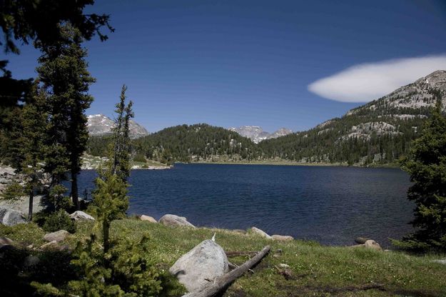 Marms Lake And White Cloud. Photo by Dave Bell.