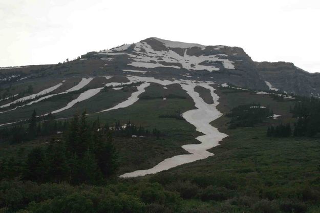 Mt. McDougall Silhouette. Photo by Dave Bell.