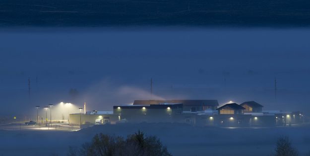 Foggy Pinedale Morning. Photo by Dave Bell.