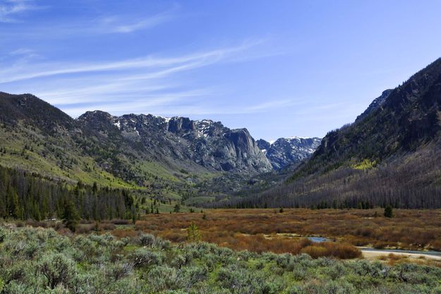 New Fork Canyon. Photo by Dave Bell.