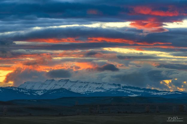 Sawtooth Sunset. Photo by Dave Bell.