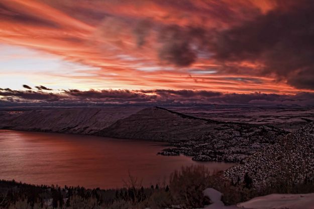 Sunset Time Exposure. Photo by Dave Bell.