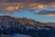 Morning Light On The Sawtooth. Photo by Dave Bell.