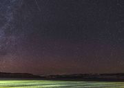 A Bit Of Aurora Borealis on Valentines Day. Photo by Dave Bell.