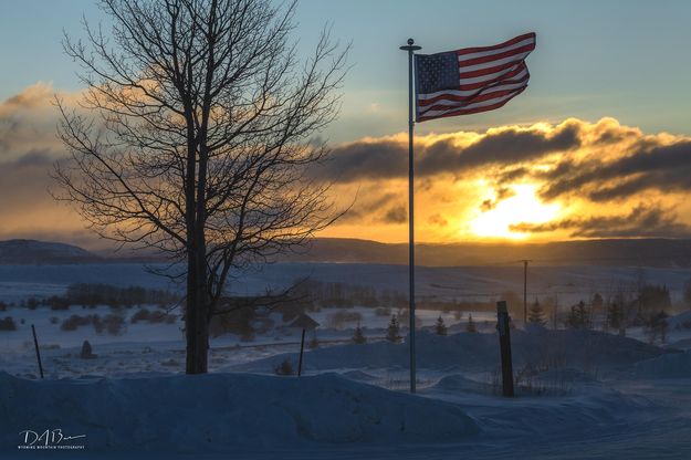 Winter Returns. Photo by Dave Bell.