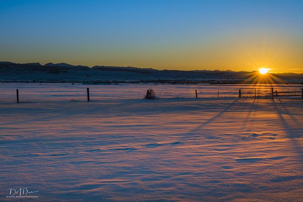 Another Beautiful Sublette County Winter Morning. Photo by Dave Bell.