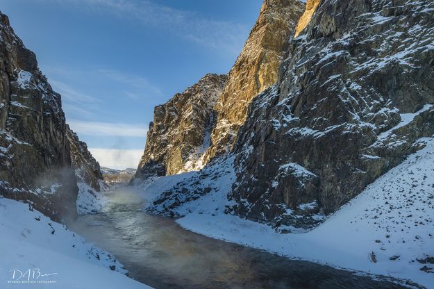 Wind River Steaming. Photo by Dave Bell.