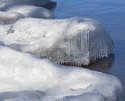 Ice Over Ice. Photo by Dave Bell.