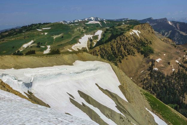 Mid-Summer Cornices. Photo by Dave Bell.