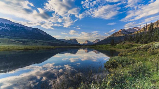 Early Morning On The Green. Photo by Dave Bell.