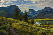 Upper End Of Lower Lake. Photo by Dave Bell.