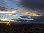 Sundown. Photo by Dave Bell.