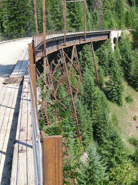 Small Creek Trestle--One Of 12 Trestles We Rode Across. Photo by Dave Bell.