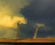 Rainbow Breathing Cloud. Photo by Dave Bell.