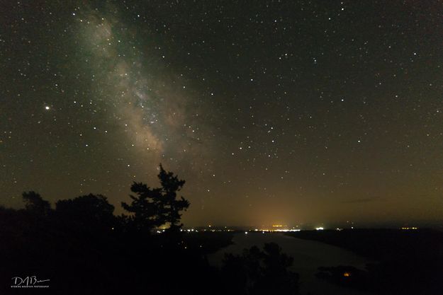 Pinedale Night Sky. Photo by Dave Bell.