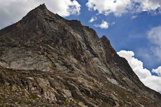 Face Of Nylon Peak. Photo by Dave Bell.