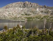 Halls Lake And Halls Mountain. Photo by Dave Bell.