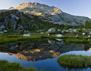 Reflection In Tarn. Photo by Dave Bell.