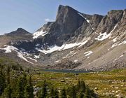 Pronghorn Peak Above Lee Lake. Photo by Dave Bell.