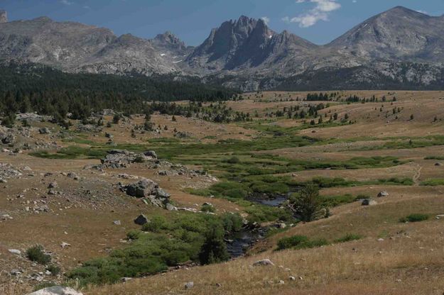 First View Of Mountains-S. Fork Of Boulder Creek. Photo by Dave Bell.