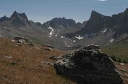 The Three Peaks. Photo by Dave Bell.