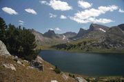 Middle Fork Lake And Peaks. Photo by Dave Bell.