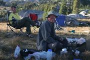 Life In Camp--What A Guy!. Photo by Dave Bell.