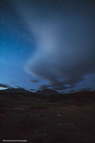 Drifting Clouds. Photo by Dave Bell.