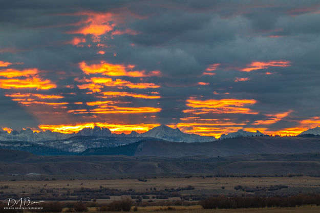 Sunrise Cloud Shadows. Photo by Dave Bell.