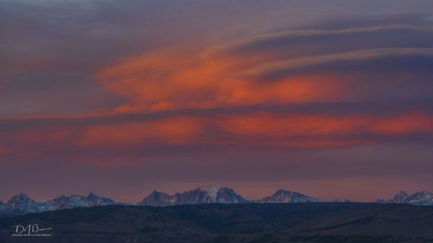 Morning Sunrise Cloud. Photo by Dave Bell.