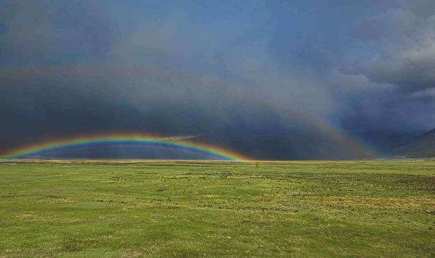 Double Rainbow. Photo by Dave Bell.